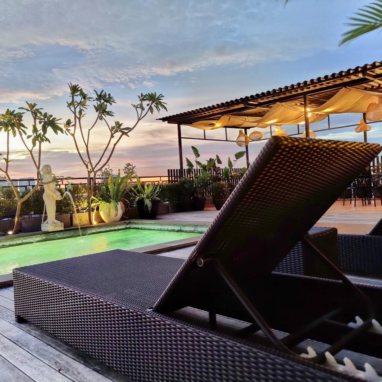 Pool Evening
